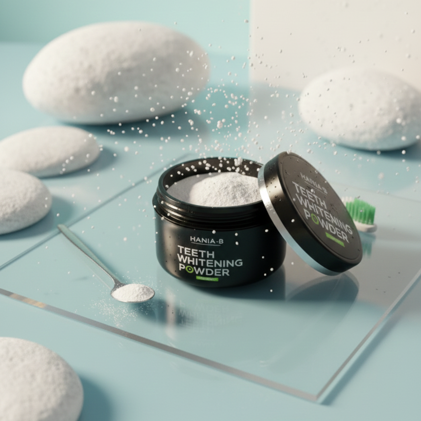 HANIA BEE™ Teeth Whitening Powder – Natural Bright Smile