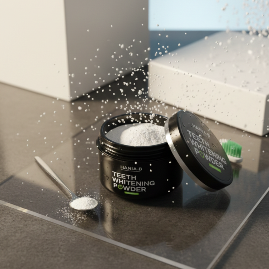 HANIA BEE™ Teeth Whitening Powder – Natural Bright Smile