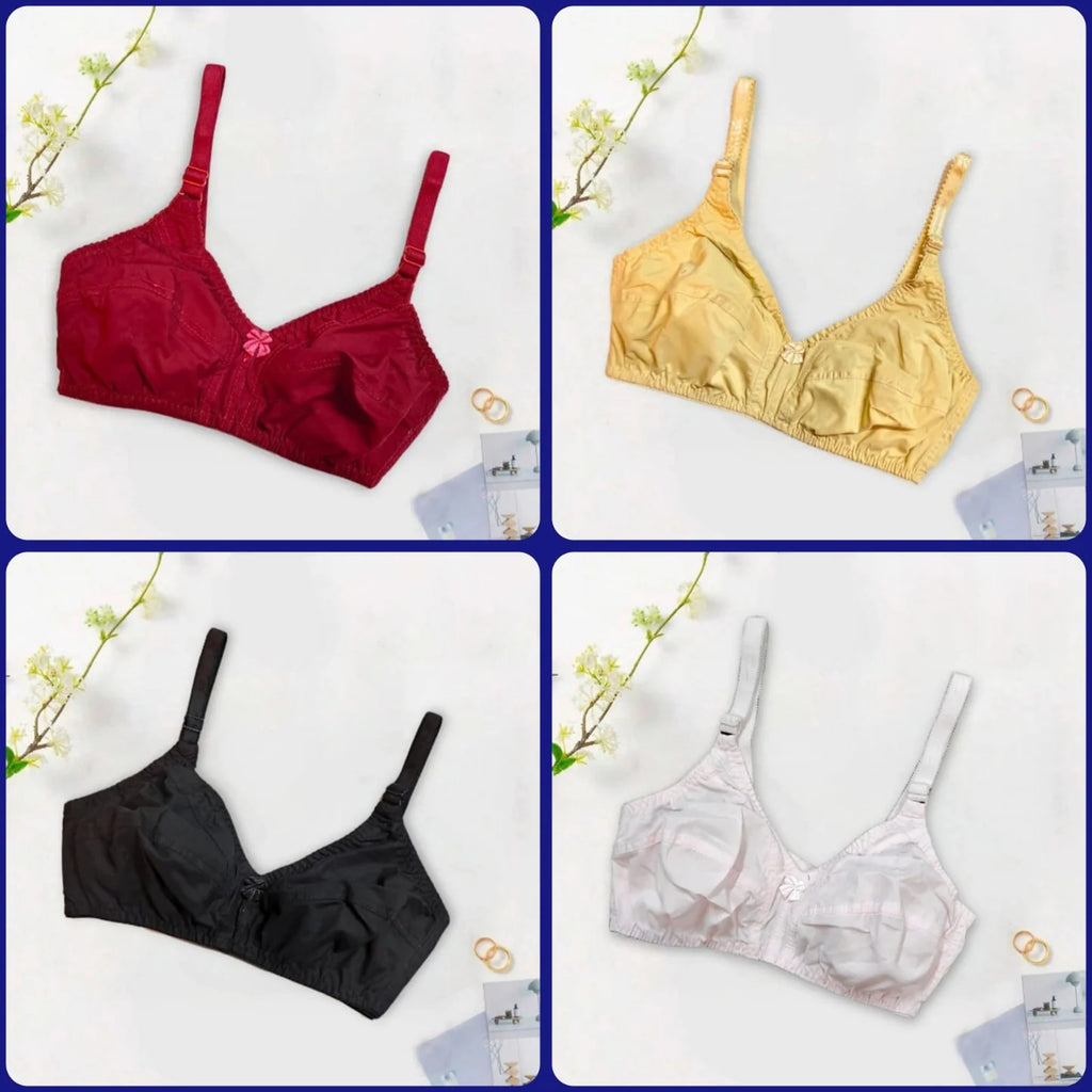 Pack of 3 Bra Multi Color High Quality Stuff