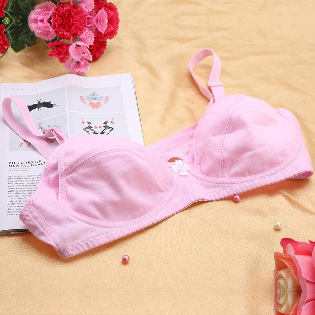 Pack of 3 Bra Multi Color High Quality Stuff