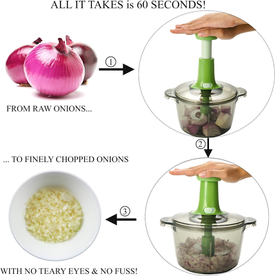 9-in-1 Vegetable Chopper, Cutter, Slicer & Grater - Multi-Function Kitchen