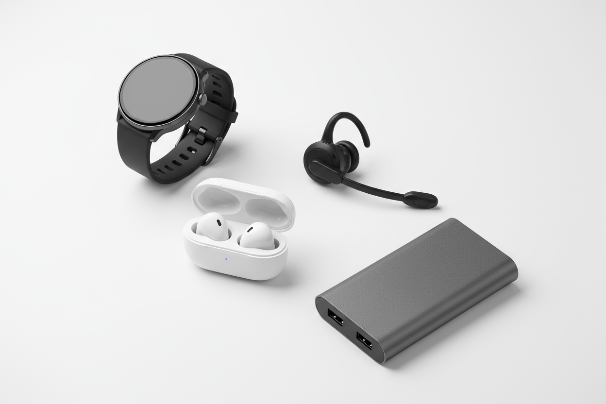watch earbuds handfree power bank 